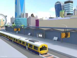 low poly london city 3D Model