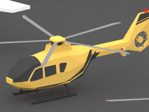 low poly london city 3D Model