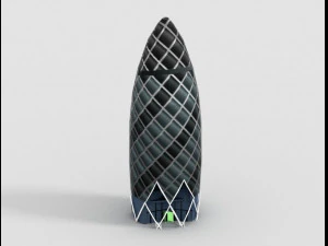 low poly london city 3D Model