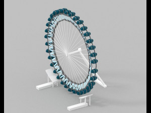 low poly london city 3D Model