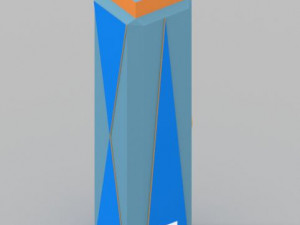 low poly london city 3D Model