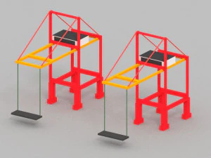 low poly london city 3D Model