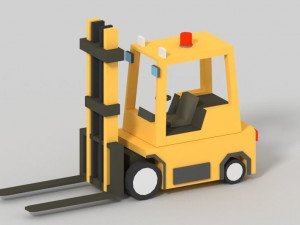 low poly clark 3D 모델