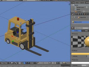 low poly clark Modèle 3D