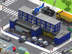 simplepoly city - low poly assets low-poly 3D Model