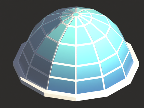 Space Icons Low-poly 3D Модель