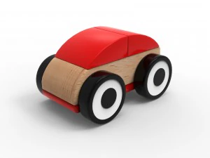 IKEA Spielzeugauto 3D Modell