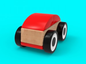 ikea car toy Modèle 3D