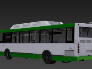liaz 529370 - russian bus Modelo 3D