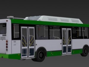 liaz 529370 - russian bus Modelo 3D