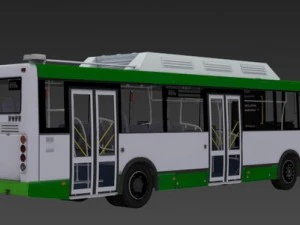 liaz 529370 - russian bus 3D Model