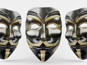 маска3d-facemask-decormask-refrenceworkonamazonsite 3D Модель