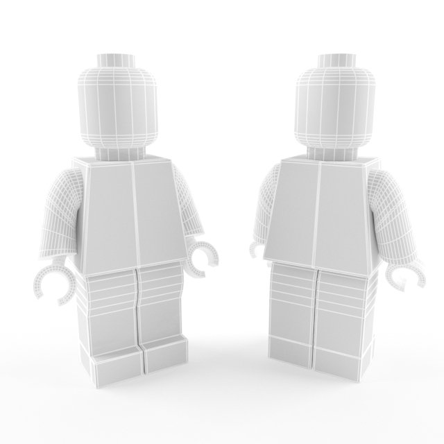 ArtStation - LEGO Minifigure 3D model + PBR Textures