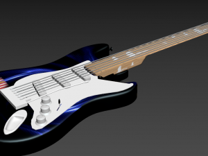 guitarelectric 3D मॉडल