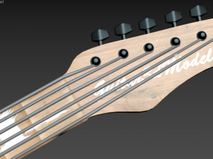 guitarelectric 3D मॉडल