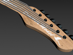 guitarelectric 3D मॉडल