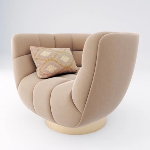 sofa 01 3D Model .c4d .max .obj .3ds .fbx .stl .blend 