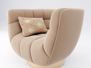 диван 01 3D Модель