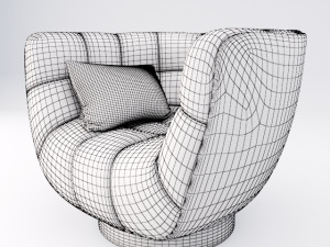 sofa 01 Model 3D