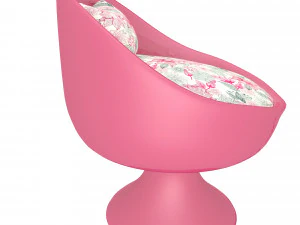 chair pink 3D Model