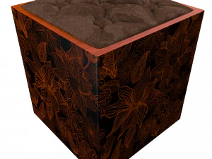 стул дерево 3D Модель