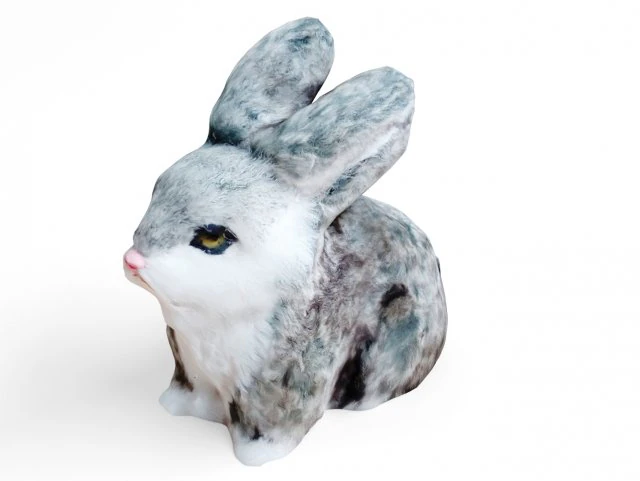 кролик 3D Модель .c4d .max .obj .3ds .fbx .stl .blend 