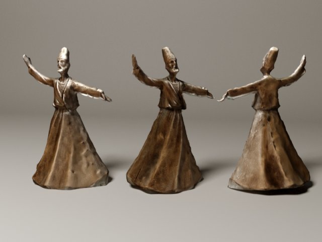 dacne man 3D Модель .c4d .max .obj .3ds .fbx .stl .blend 