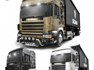 Scania 3D Модель
