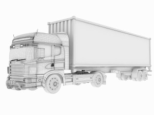 scania 3D Model