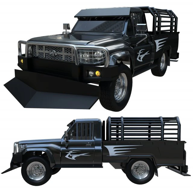 toyota shadow 3D Model .c4d .max .obj .3ds .fbx .stl .blend 