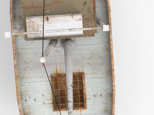 rusty fishing boat 3D Model