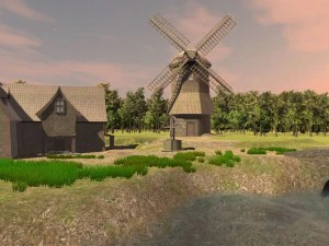 medieval buildings 3D Model