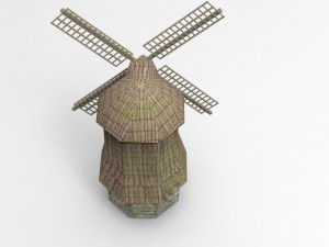 medieval buildings Model 3D
