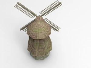medieval buildings 3D Model