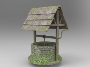 medieval buildings Model 3D