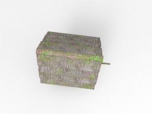 medieval buildings Model 3D
