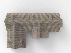 medieval buildings 3D Model
