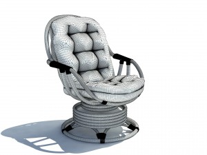 kreslo Modèle 3D