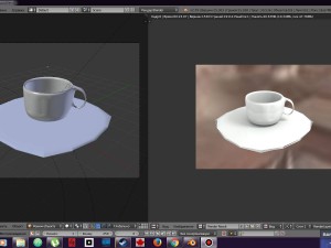 cup 3D 모델