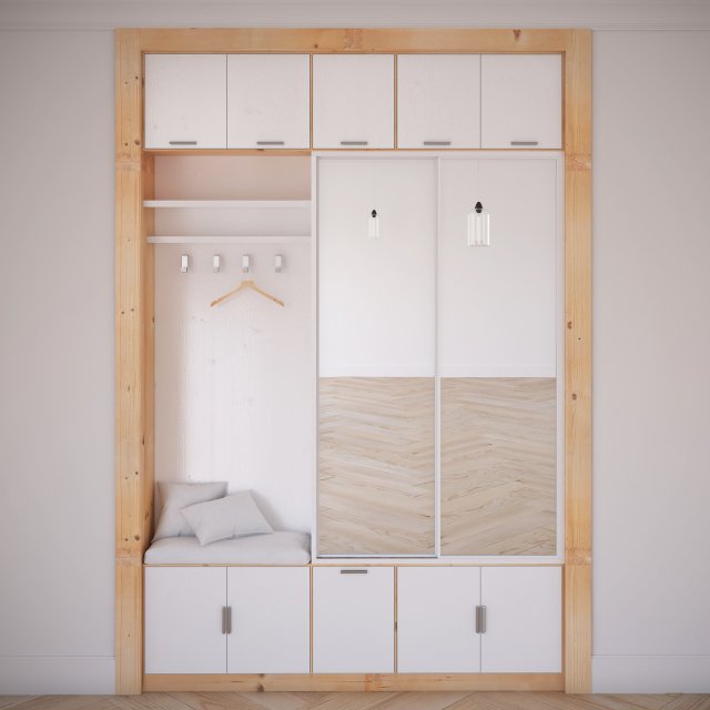 wardrobe Modèle 3D .c4d .max .obj .3ds .fbx .stl .blend 