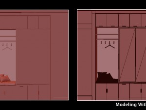 wardrobe Modèle 3D