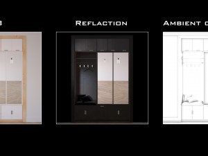 wardrobe Modèle 3D