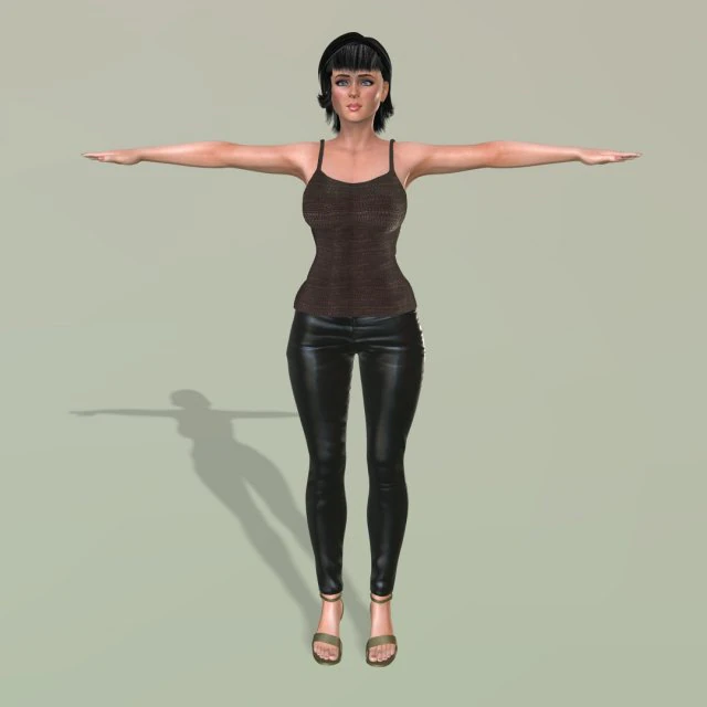 mariya 3D Model .c4d .max .obj .3ds .fbx .stl .blend 
