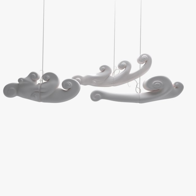cloud cartoon 3D Модель .c4d .max .obj .3ds .fbx .stl .blend 