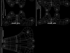 cloud cartoon 3D Model