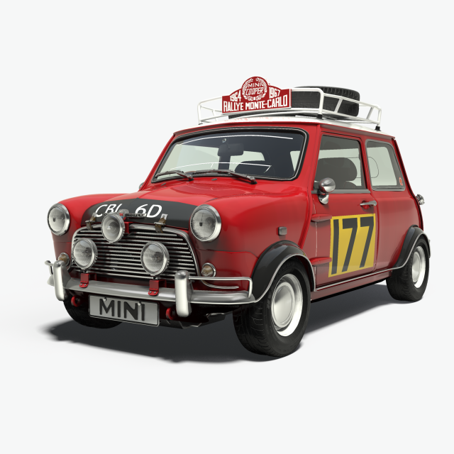 morris classic Modèle 3D .c4d .max .obj .3ds .fbx .stl .blend 