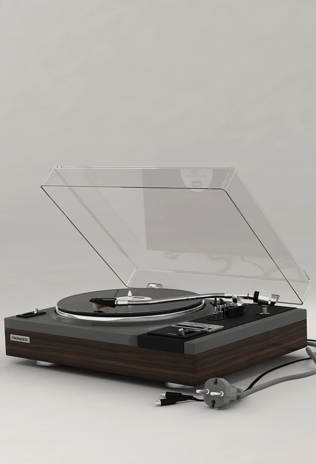 pioneerpl115d 3D Model .c4d .max .obj .3ds .fbx .stl .blend 