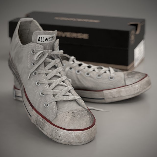Converse 3Dモデル .c4d .max .obj .3ds .fbx .stl .blend 