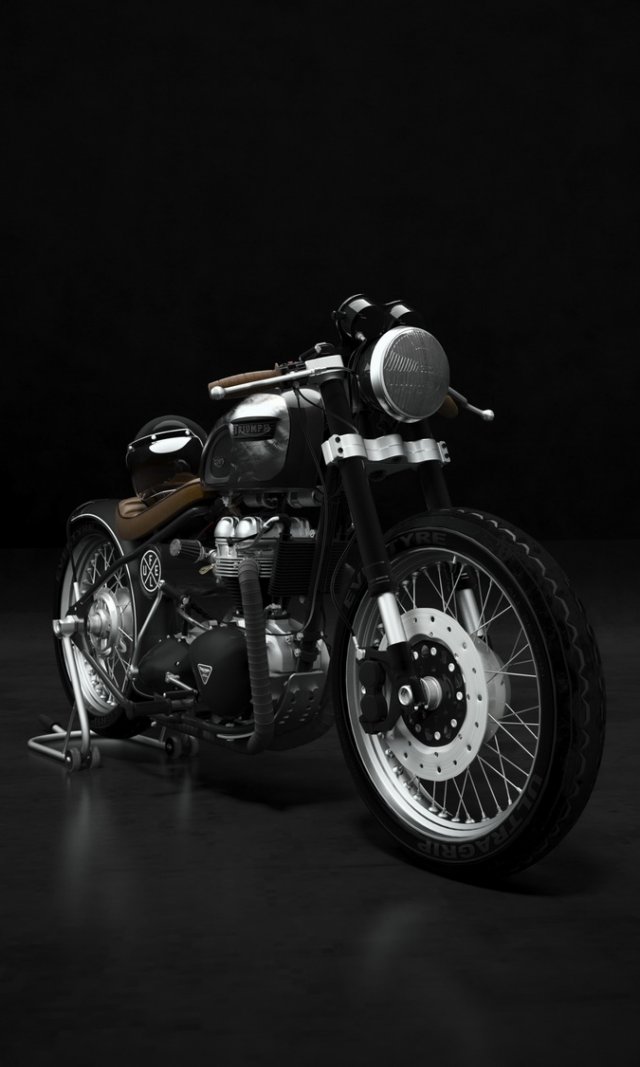 triumph Modèle 3D .c4d .max .obj .3ds .fbx .stl .blend 