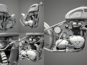 triumph Modèle 3D
